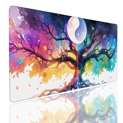 Grand épais mousepad 900x300x4mm aux finitions premium pour bureau