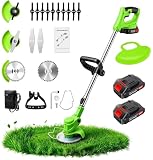 RAXONE 3-in-1 Cordless Weed Wacker: 21V Weed Eater & Grass Cutter