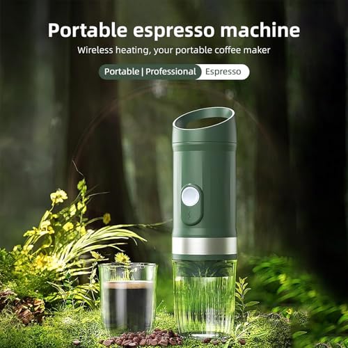 Cafetera portátil para auto con función de calentamiento 80 ml miniatura 6