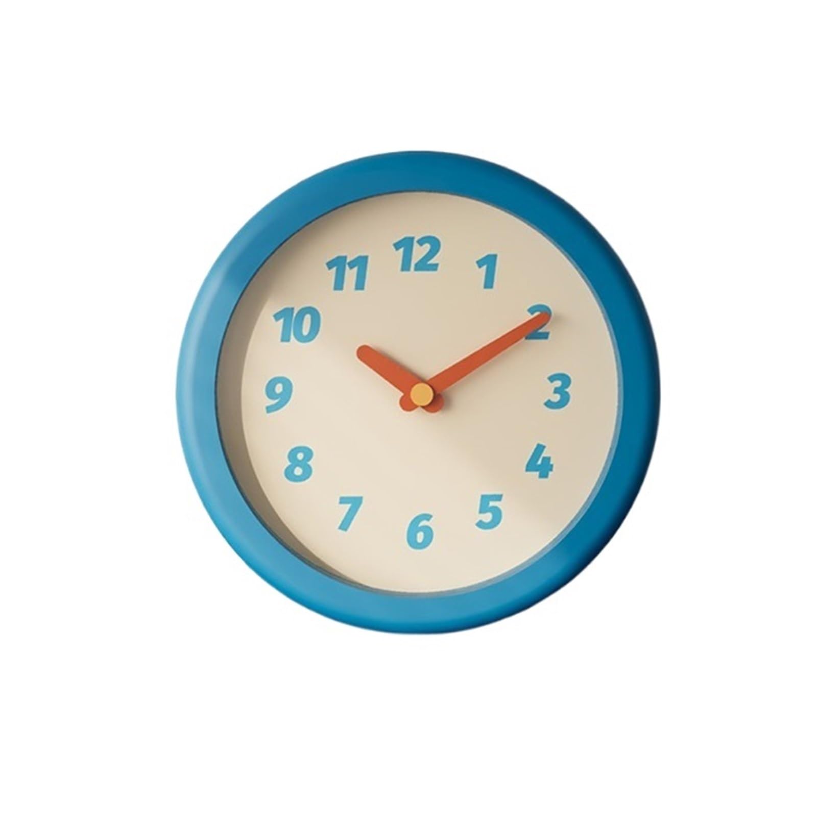 DFHS46JK Wall Decor Simple modern cute silent clock cover wall battery powered versatile for living room decor