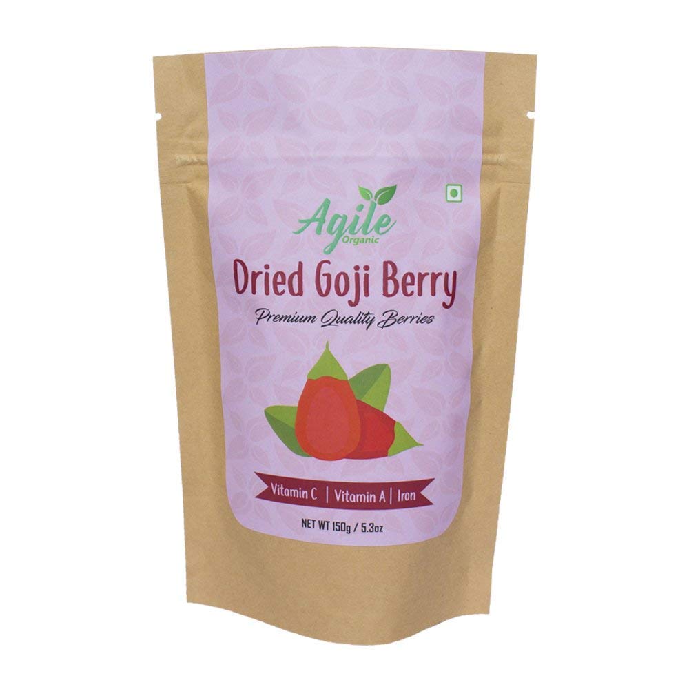 Baies de goji séchées entières Agile Organic 150g