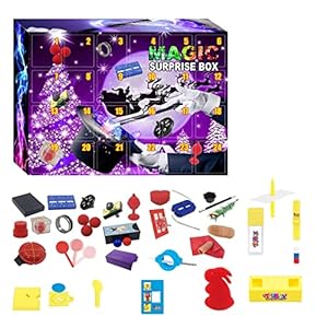 BRAINYTOYS Adventskalender 2022 Mädchen, 2022 Weinachtskalender Geschenke Adventskalender, 24 Tagen Überraschung Ideal…