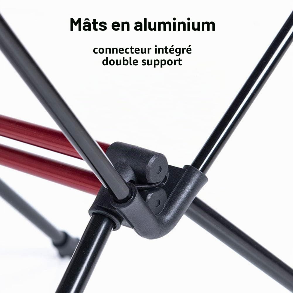 Tentock Table de Camping Pliante Ultra-légère en Aluminium pour l'extérieur avec Sac en Filet, idéale pour Les barbecues (Table)