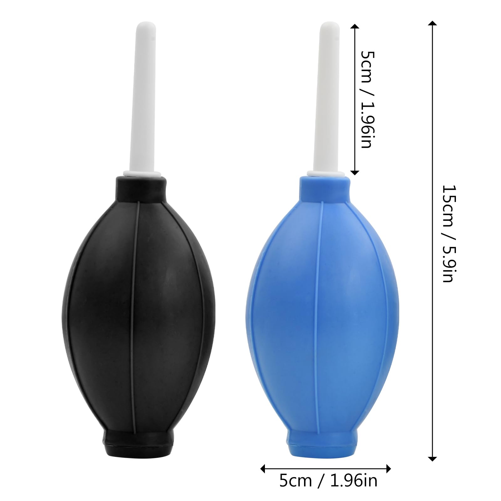 Set Di 6 Pompette Soffianti Per Fotocamere In TPE – Pulizia Per Sensori, Lenti, Tastiere E Strumenti - 2