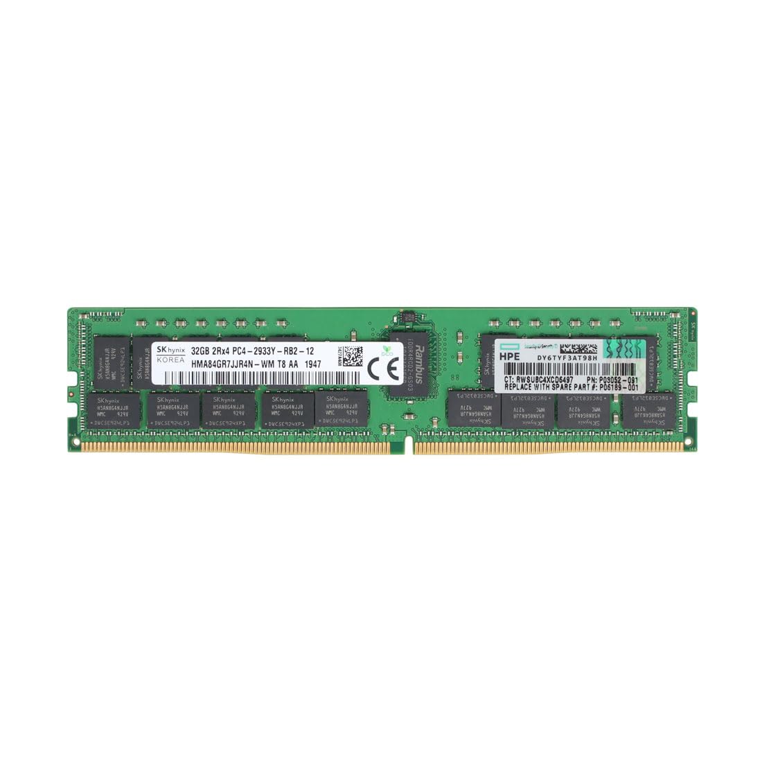 Amazon.co.jp: Hewlett Packard P06189-001 Hpe 32gb 2rx4 Ddr4-2933