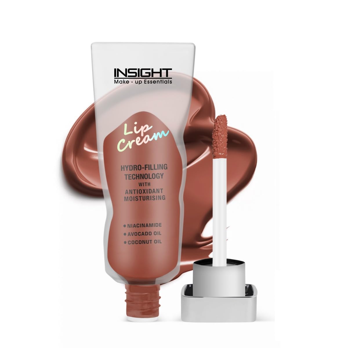 INSIGHT Lip Cream - Freyja| Long Lasting | Easy to Wear | Non-Sticky & Transferproof | Liquid Matte Formula | 16 Hr Wear | Infused with Avocado, Coconut Oil & Niacinamide - 5g