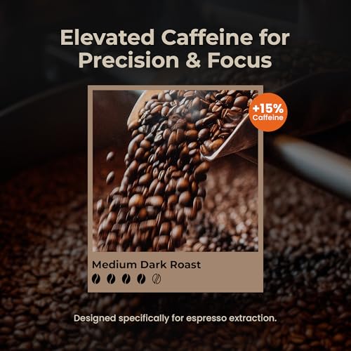 Velocity Espresso Blend, 15% High Caffeine Whole Bean Coffee miniatura 4
