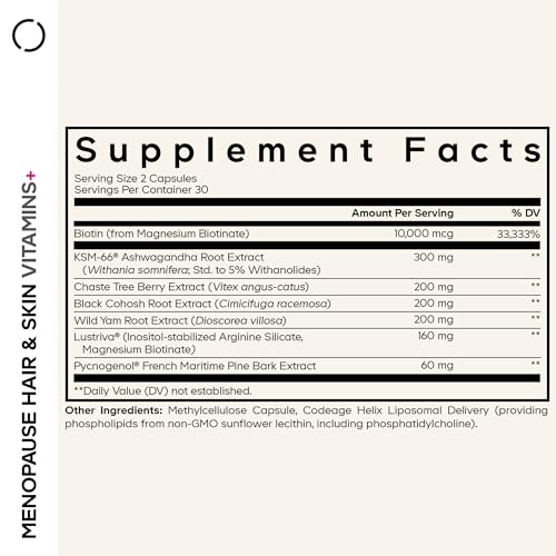 Codeage Menopause Hair & Skin Vitamins+
