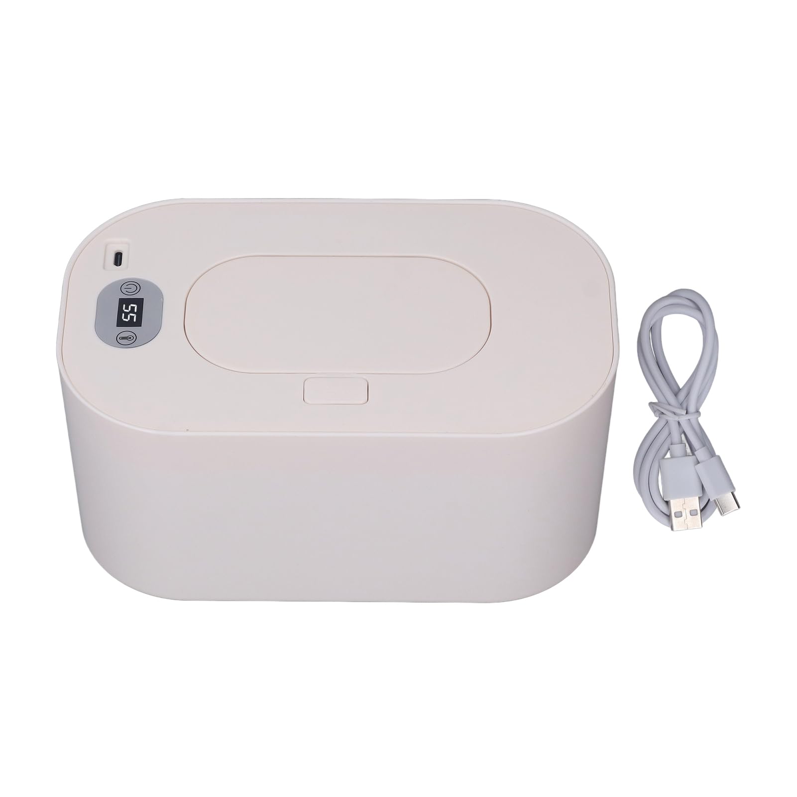 Effrayage de bébé plus chaud, chauffage à température constante distributeur de lingette humide chauffage portable alimenté par USB pour les nouveau-nés du matériau en