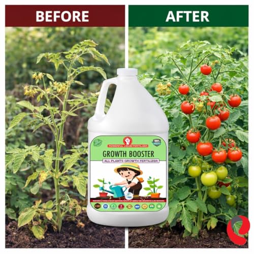 Image of Erwon All Plants Growth Booster Organic fertilizer, Powerful Essential Liquid Fertilizer for Plants Growth, flowers, vegetables and fruit plants (1000 ml)