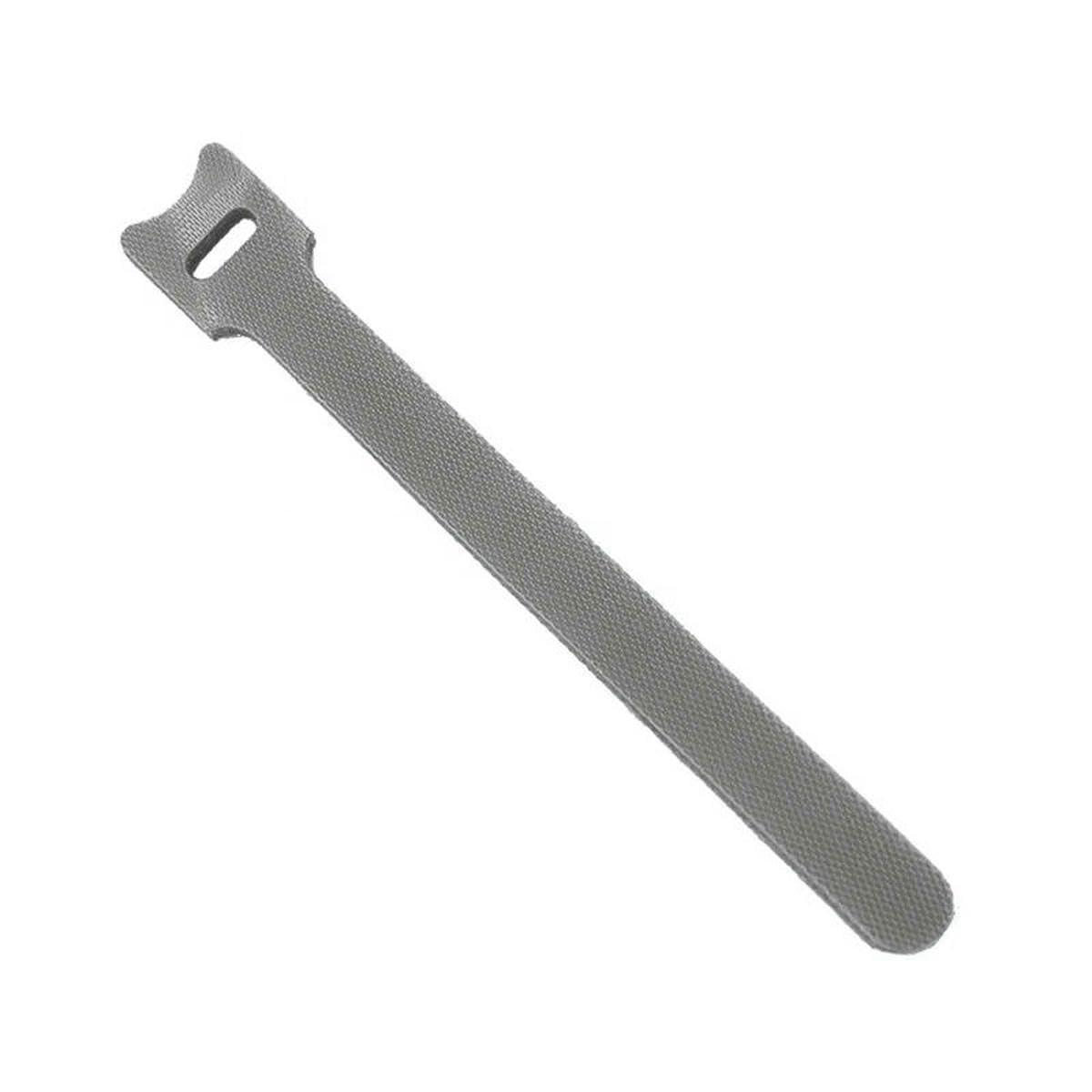 Bsguz Grey 30Pcs/100Pcs Releasable Cable Ties Nylon Hook Loop Wrap Zip Bundle Fastener Straps Detachable T-Type Wire Organizer-50Pcs - 250Mm