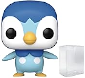 Pokemon - Piplup Pop! Vinyl Figure (Bundled with Compatible Pop Box Protector Case), Multicolor, 3.75 inches