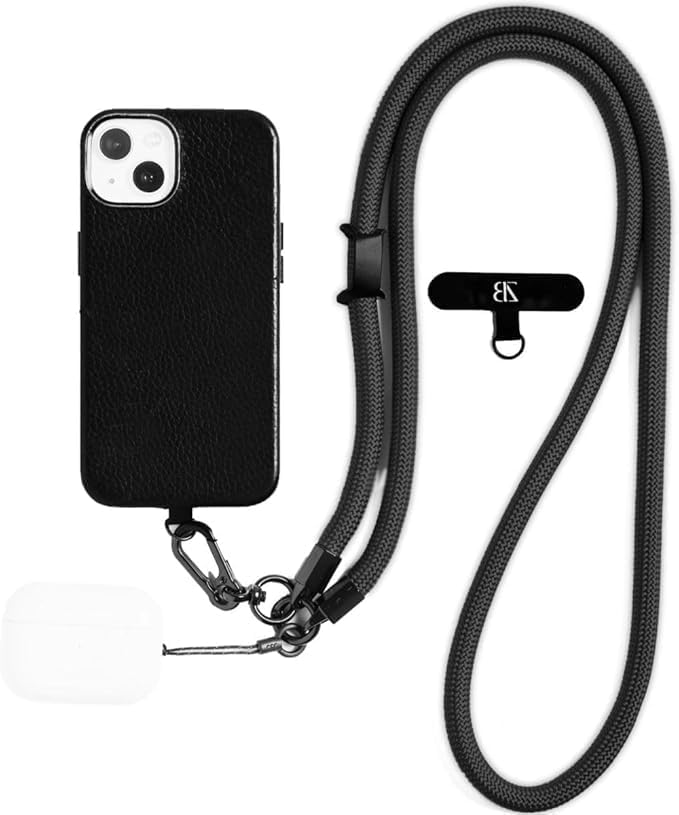 [BZGLAM] 2025 高耐久モデル アウトドア スマホ ショルダー ストラップ 高耐久 耐荷重 5kg 全機種対応 スマホショルダー スマホストラップホルダー 付属 紛失・落下防止 ケースに挟むだけ 日本ブランド BIZ（ビズ）国内正規品