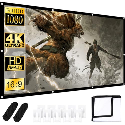 Pantalla de Proyector 100 pulgadas 16:9 HD