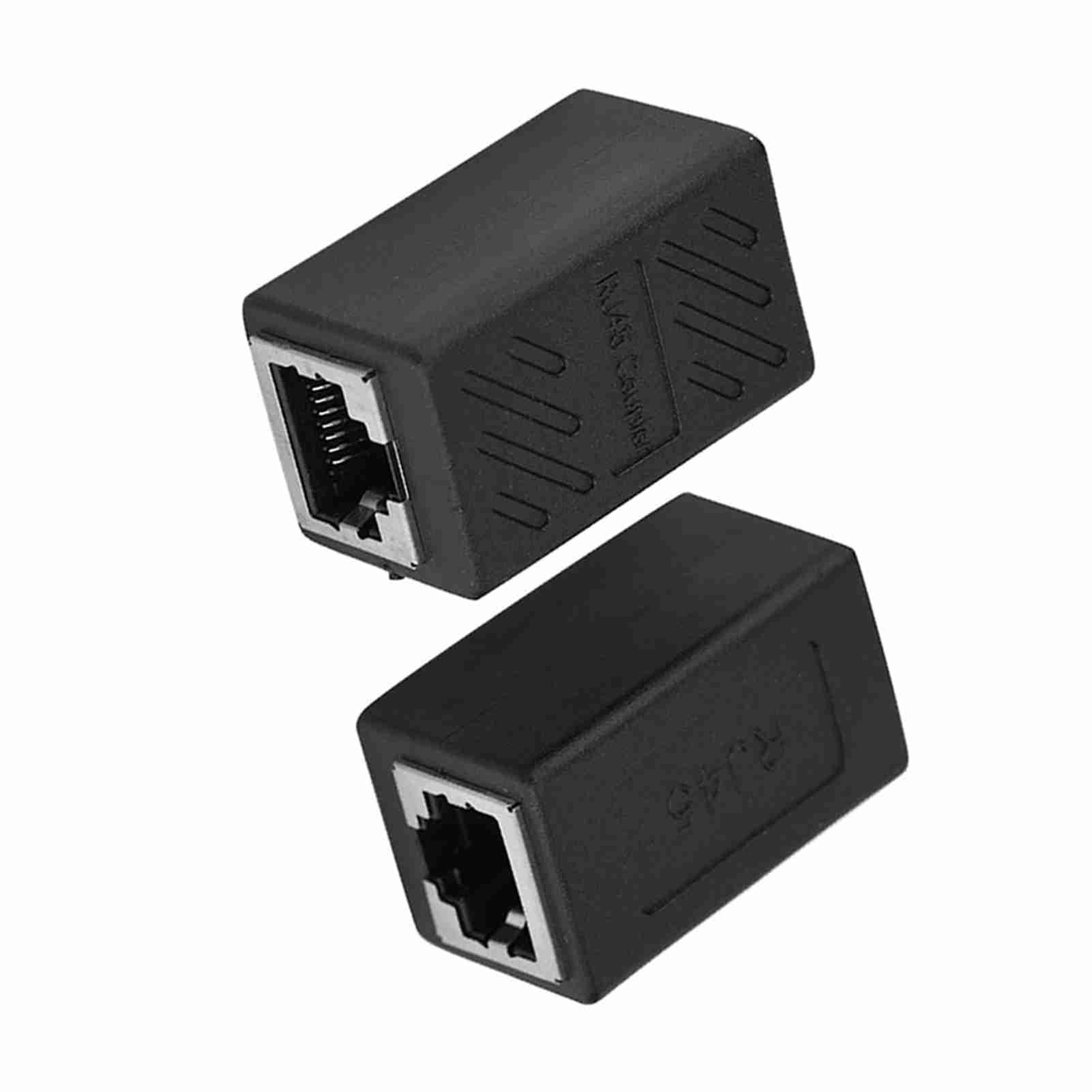 Cocoarm Coupleur RJ45 Adaptateur d'Extension Ethernet Boîtier Blindé Connecteur Femelle à Femelle