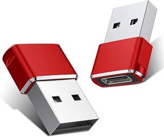 rts (2 Pack) USB 3.1 Type C USB C Female to USB Male Adapter USB-C Female to USB Male, USB Type C Fe..