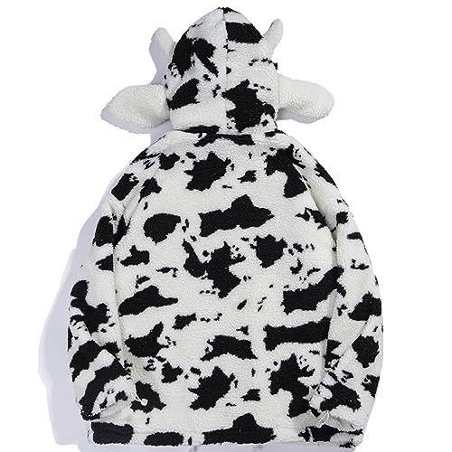 Aelfric Eden Womens Sherpa Fleece Jacket Zip Up Patchwork Winter Puffer Fuzzy Jackets Warm Fur Coat Unisex2