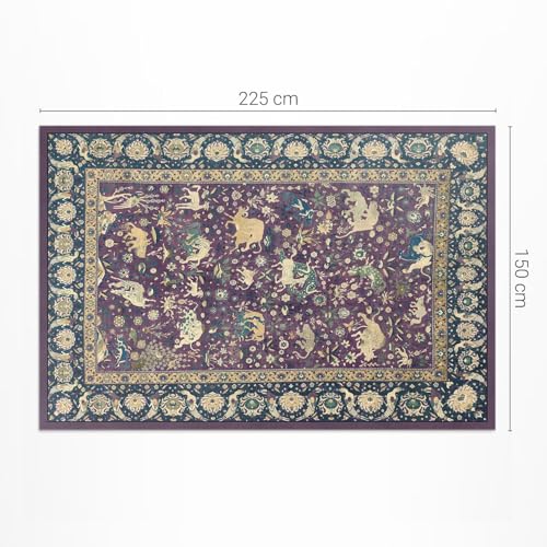 Tapis vinyle 150x225 extérieur imperméable rectangle déco balcon PVC - 4