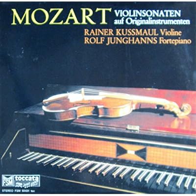 Mozart: VIOLINSONATEN auf Originalinstrumenten
