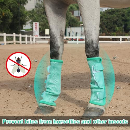 Bottes anti-mouches cheval Vert Cob pour stopper les piqûres et apaiser les membres - 5