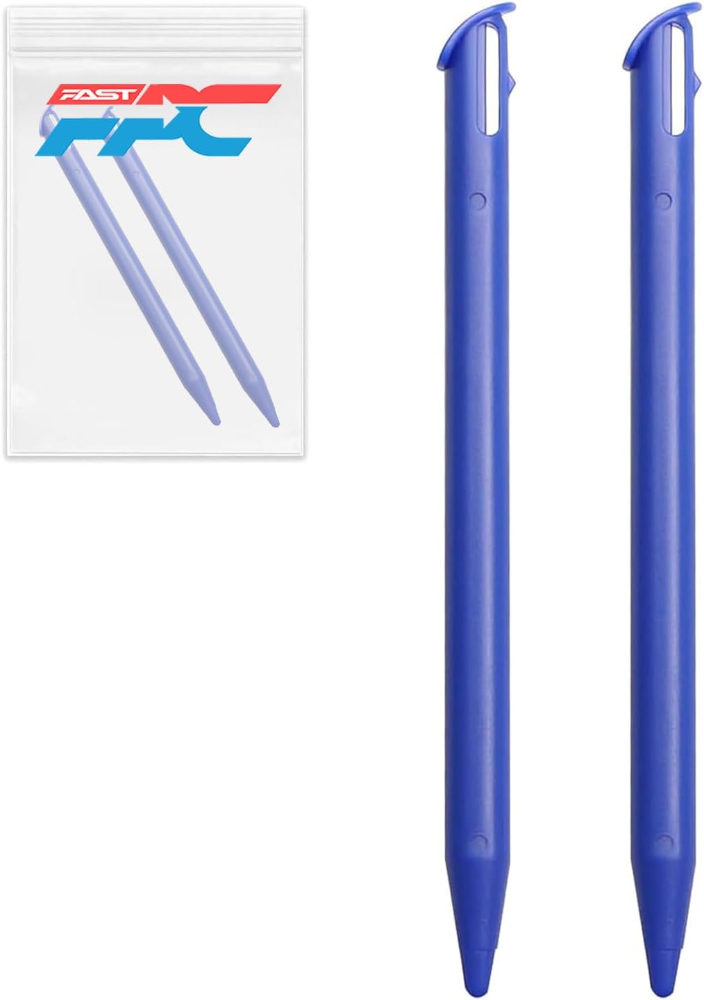 2x Blue Replacement Stylus Touch Screen Pens, Compatible with Nintendo NEW 3DS XL