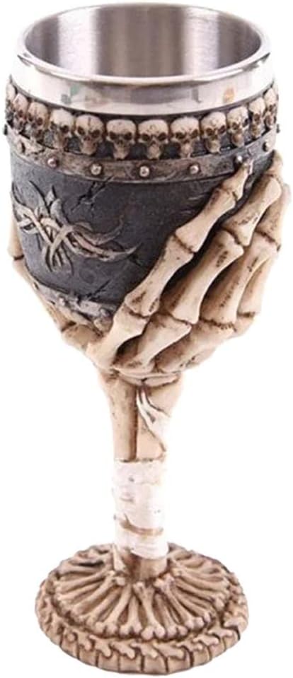 Creative Halloween Cr?ne Griffe Gobelet En Acier Inoxydable Coupe De Vin Pour