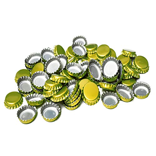 Image of Beer Bottle Caps,120 PCS Oxygen Absorbing Seal Crown Caps,Decorative Bottle Caps,for Home Brew or Crafts