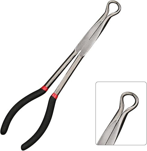 Miniatura 5 de Alicates de desconexión eléctrica, juego de alicates de desconexión eléctrica automotriz de 11 y 16 pulgadas, alicates de abrazadera de manguera de