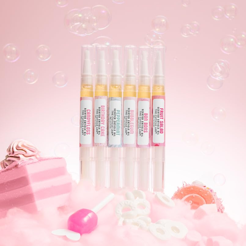 3ml Cuticle Oil pen - singular 3ml pen in Marshmallow fragrance. Strengthening, Nourishing, Hydrating. 60+ fragrances available. Ideal for handbag, car, beauty on the go... Handmade in the UK. - Image 4