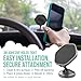 Smartish iPhone 16 MagSafe Case + MagSafe Mountaineer Car Mount - Slim Thin Grip Cover Compatible with Apple iPhone 16 + MagSafe Stick On Adhesive Phone Holder - Black Tie Affair