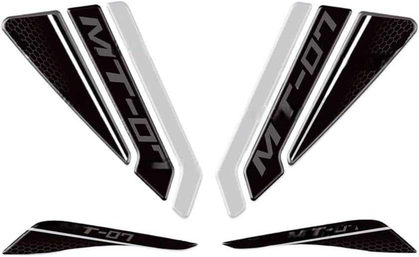 Tank Traction Pad Motorcycle Fuel Tank Stickers Decals for MT-07 MT07 MT 07 2021 2022 2023 2024
