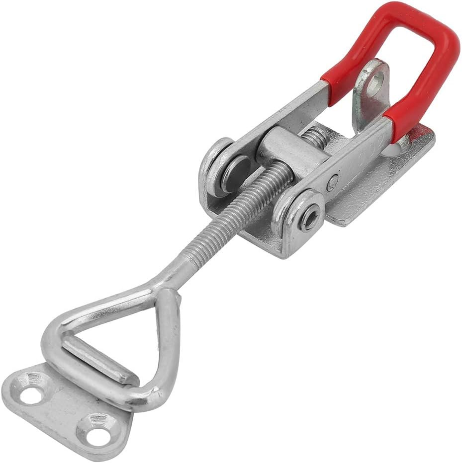 Tanice 4PCS Adjustable Toggle Clamp 180kg 400Lbs Holding Capacity Hasp