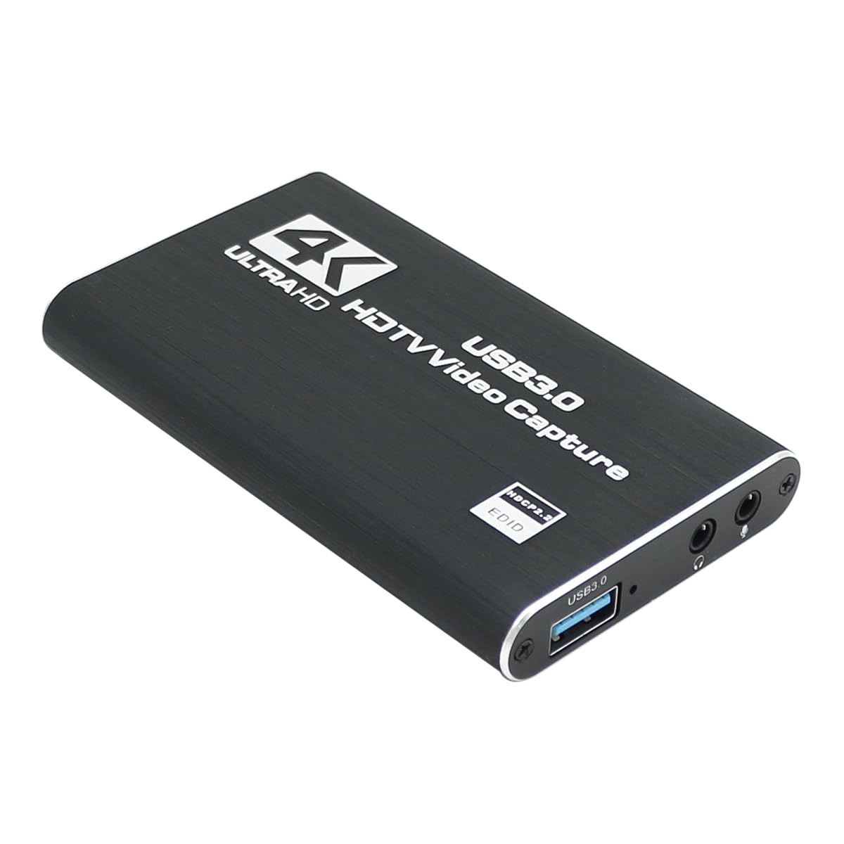 Carte d'acquisition vidéo HDMI 4K, périphérique vidéo USB 3.0 Full HD 1080p 60 ips pour l'enregistrement et le streaming depuis une caméra P5 ou un PC.