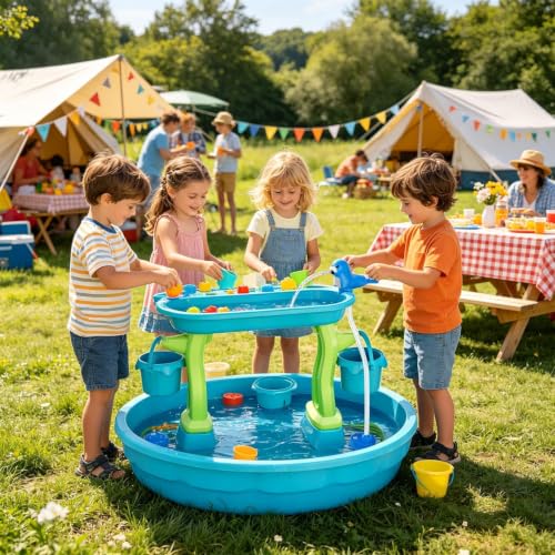 Bomba para mesa de agua que soluciona el llenado manual del juego 2