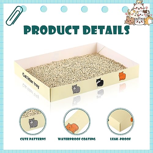 Arenero desechable para gato plegable 30 unidades miniatura 3