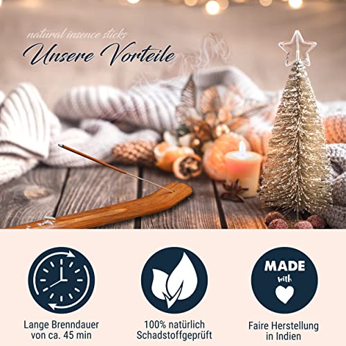 Set di bastoncini di incenso natalizio con