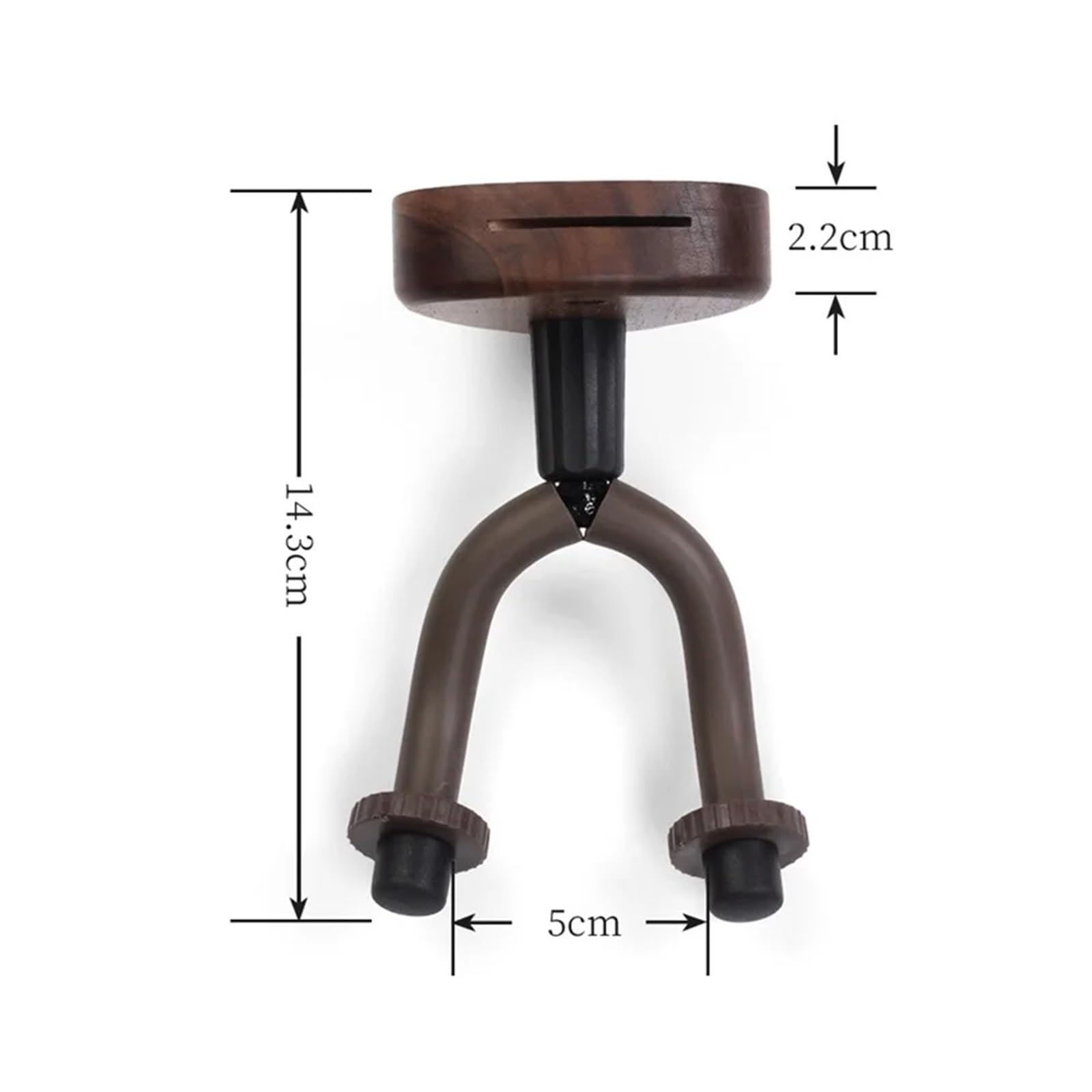 Colgador De Pared For Guitarra De Nogal Ajustable | Colgador de pared for guitarra de nogal - Gancho universal ajustable for ukelele bajo