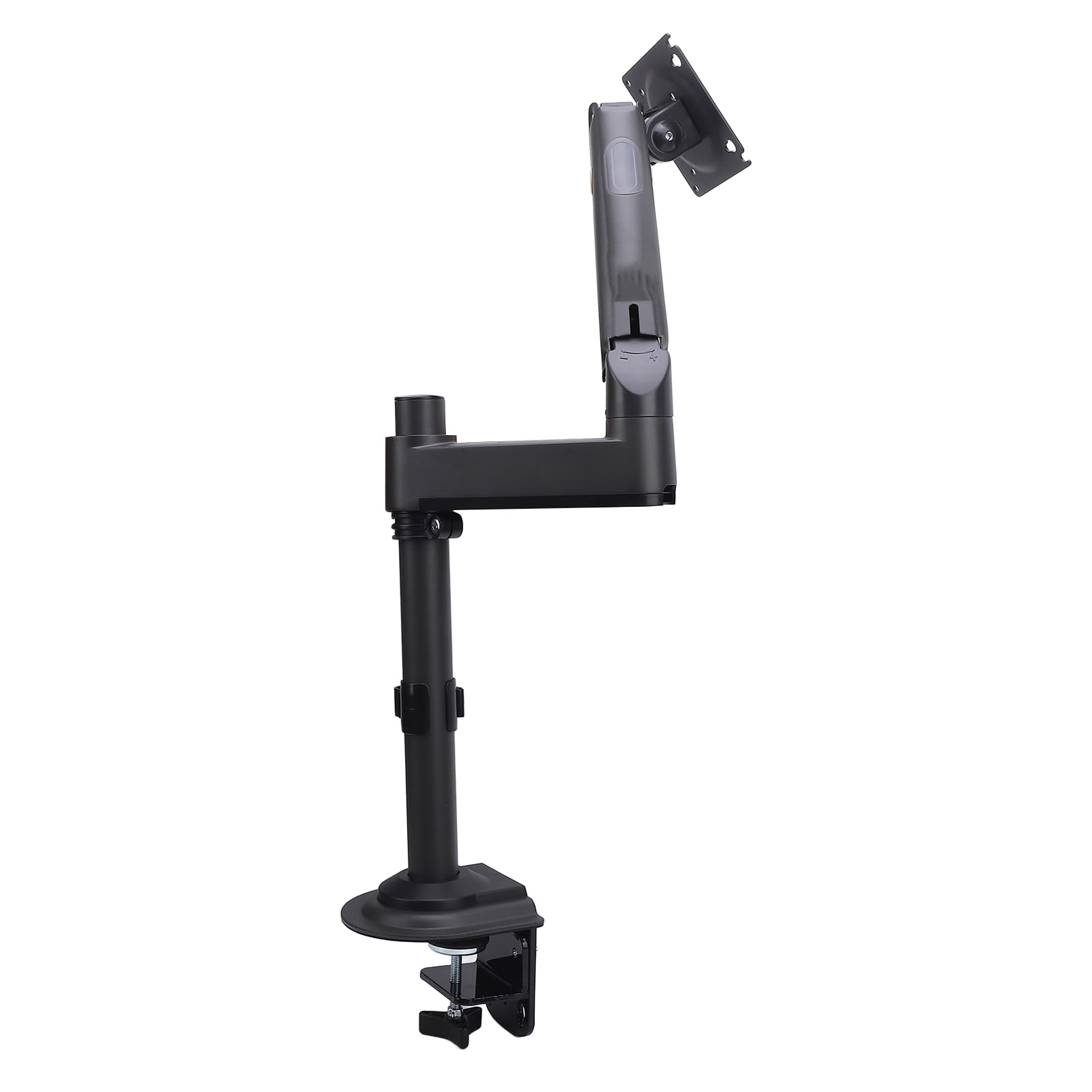 Support d'écran unique AMONIDA construction premium en aluminium durable pour moniteur 30" - 8
