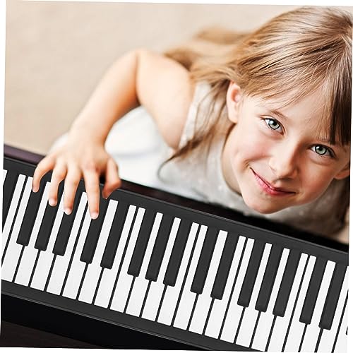 DRESSOOS 61 Rouleau De Piano Support De Clavier D’ordinateur Piano Numérique Piano à Clavier Pour Enfants Synthétiseur Piano Pour Enfants Support De Clavier Pour Bureau Gel De Silice Black - Les Beatles, Paul McCartney, John Lennon, RIngo Starr, George Harrison DRESSOOS 61 Rouleau De Piano Support De Clavier D'ordinateur Piano Numérique Piano à Clavier Pour Enfants Synthétiseur Piano Pour Enfants Support De Clavier Pour Bureau Gel De Silice Black – Image 7