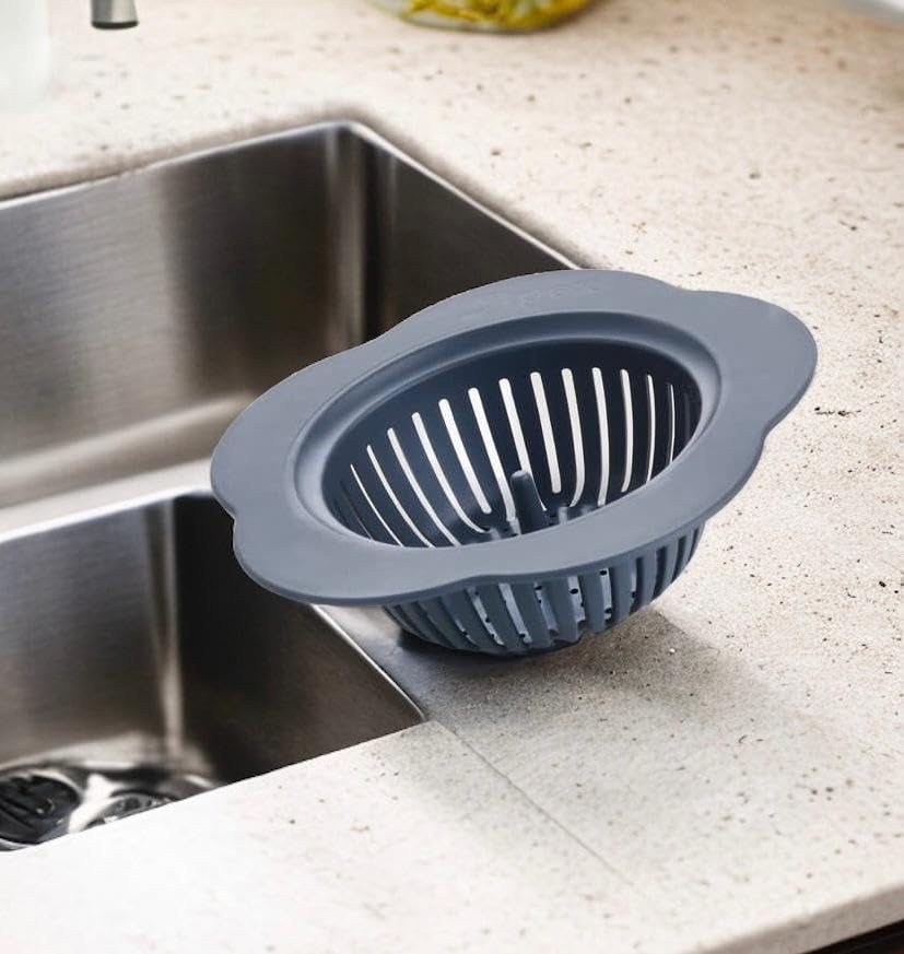 Sink Strainer with Durable Plastic Construction, Rotary Design, fits in Sinks cockroch Prevention Kitchen Sink Strainer Round hape, Gray (B0D4LGC24Y) Amazon Price History, Amazon Price Tracker