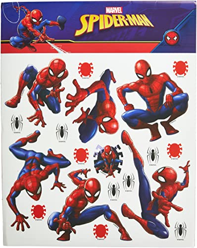 AG Design - Pegatinas para la Pared Marvel - Autoadhesivo - Spider-Man - Vilino Decorativo - 30 x 30 cm, 1 Parte - DKs 1090