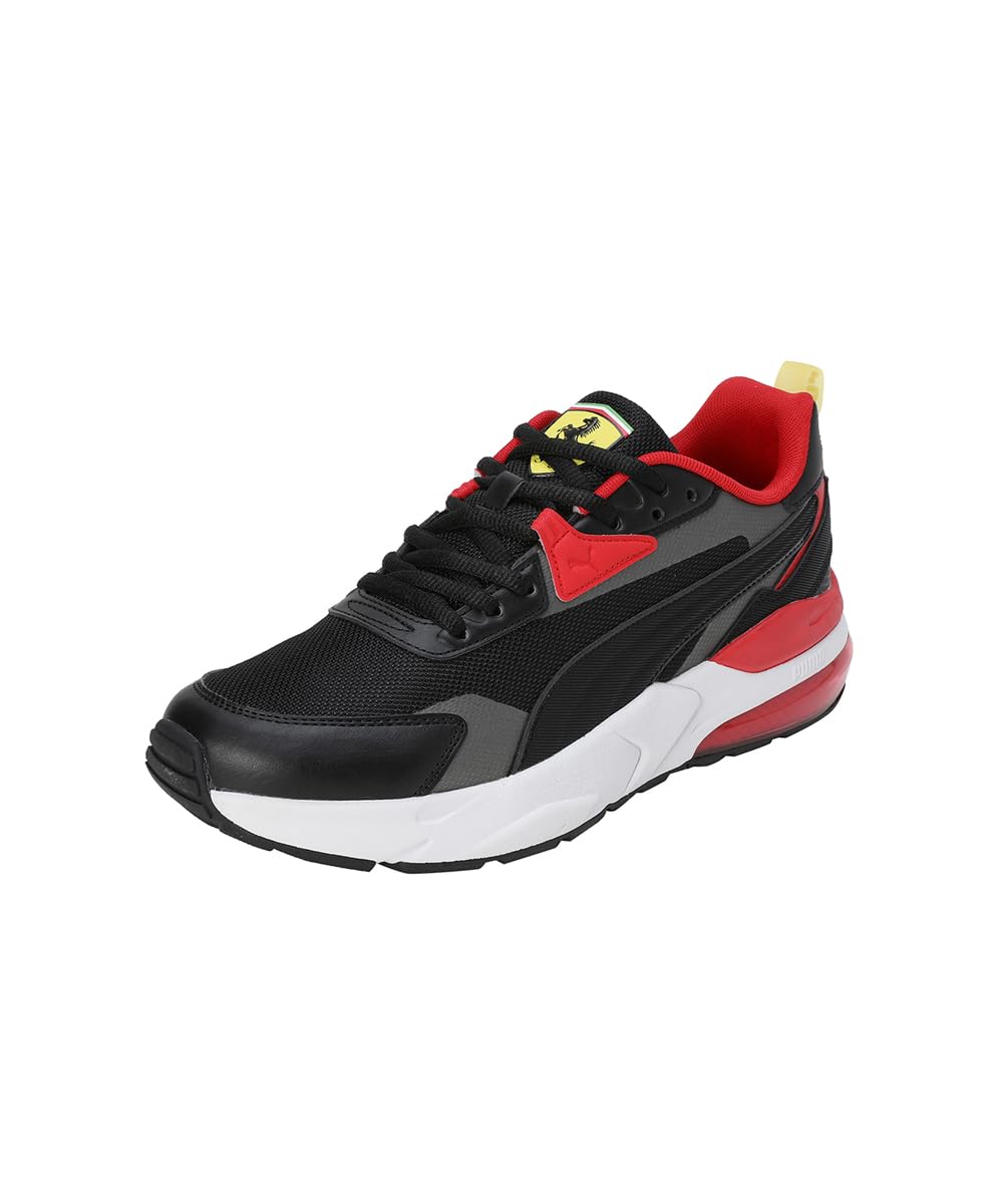 Puma Unisex-Adult Ferrari VIS2K Black-Rosso Corsa-Aged Silver Sneaker - 11 UK (30829603) (B0D6VP6DCX) Amazon Price History, Amazon Price Tracker