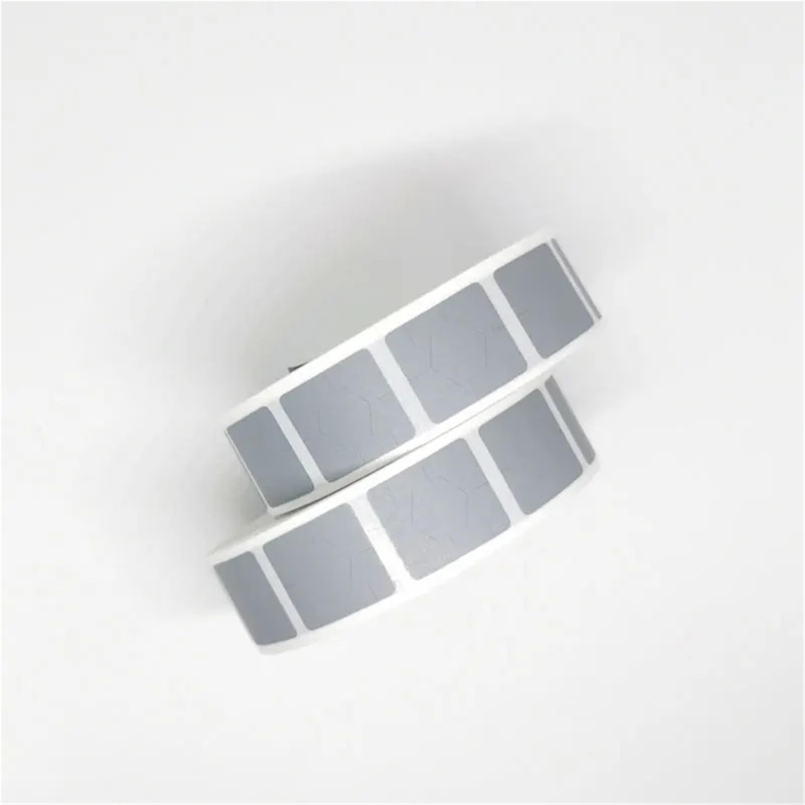 Lot de 1 000 autocollants à gratter Gris 16 x 18 mm Pour cartes postales et cadeaux pour jeux de fête et projets créatifs à gratter