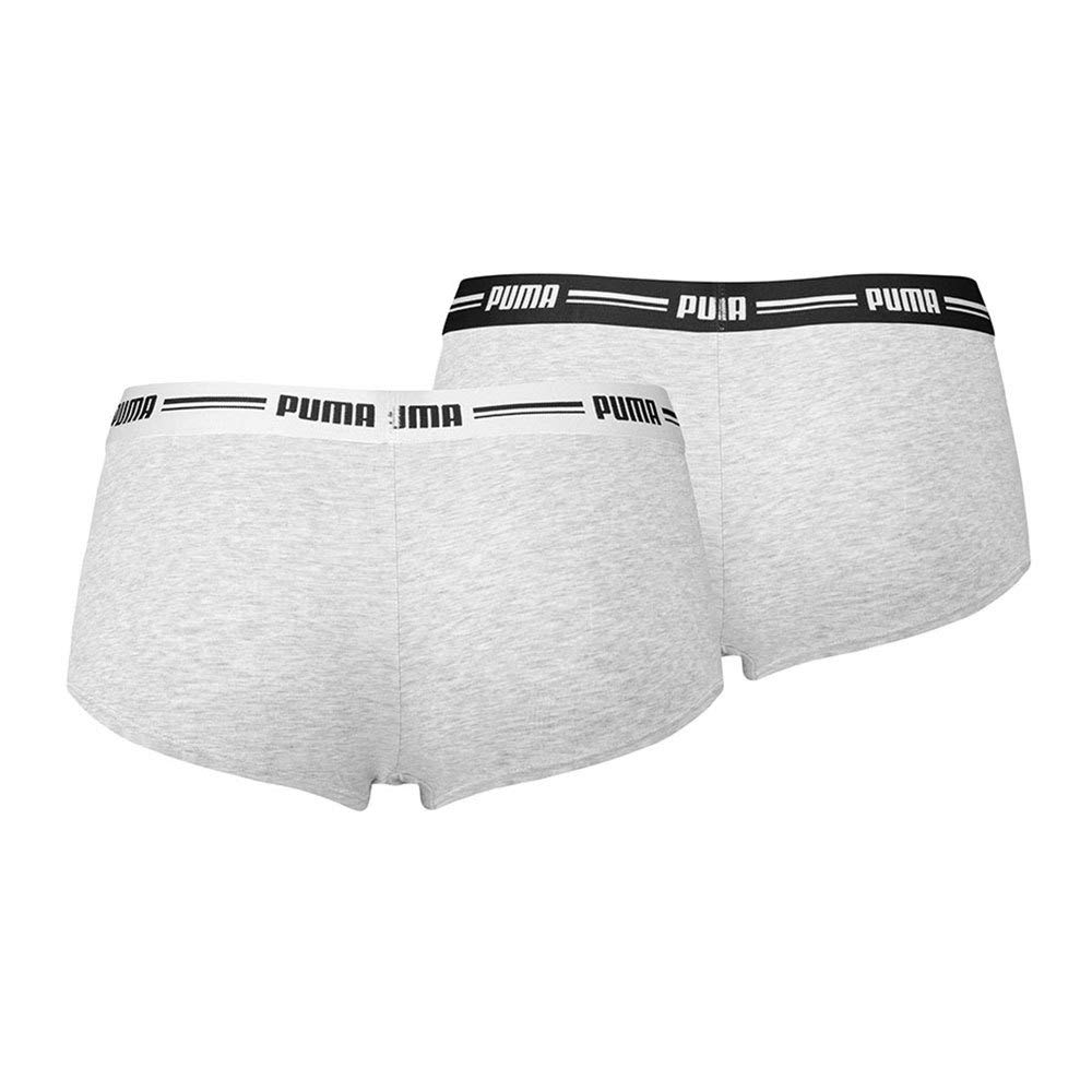 PUMA 3er Pack Damen Unterwäsche Pantys Slips Iconic Mini Shorts