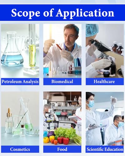 PRP Zentrifuge, 6 * 15ml, 4000RPM 1953xg, RCF Tragbare Zentrifuge Labor with 1-99min Timer, Transparent Lid & LED, für 5/7/10ml Zentrifugenröhrchen, Geräuscharm, für Plasma, Blut, medizinische Praxis