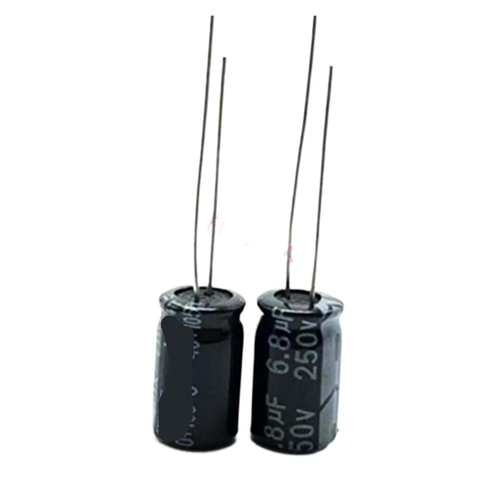 Condensadores de 250 V y 6,8 uF para reparación de fuentes de alimentación 8x16mm