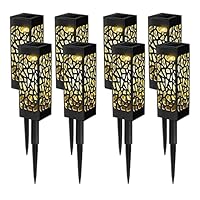 ソーラーライト8個セット 屋外ガーデンライト ガーデンライト ソーラーライト 屋外 防水 LED 8個 セット