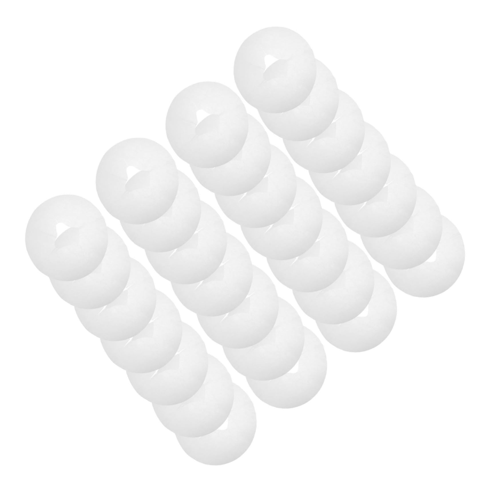 Copertura Monouso per Cuscino Viso Non Tessuto Bianco, Morbida e Usa e Getta, 100 Pezzi per Cliniche e Centri Estetici