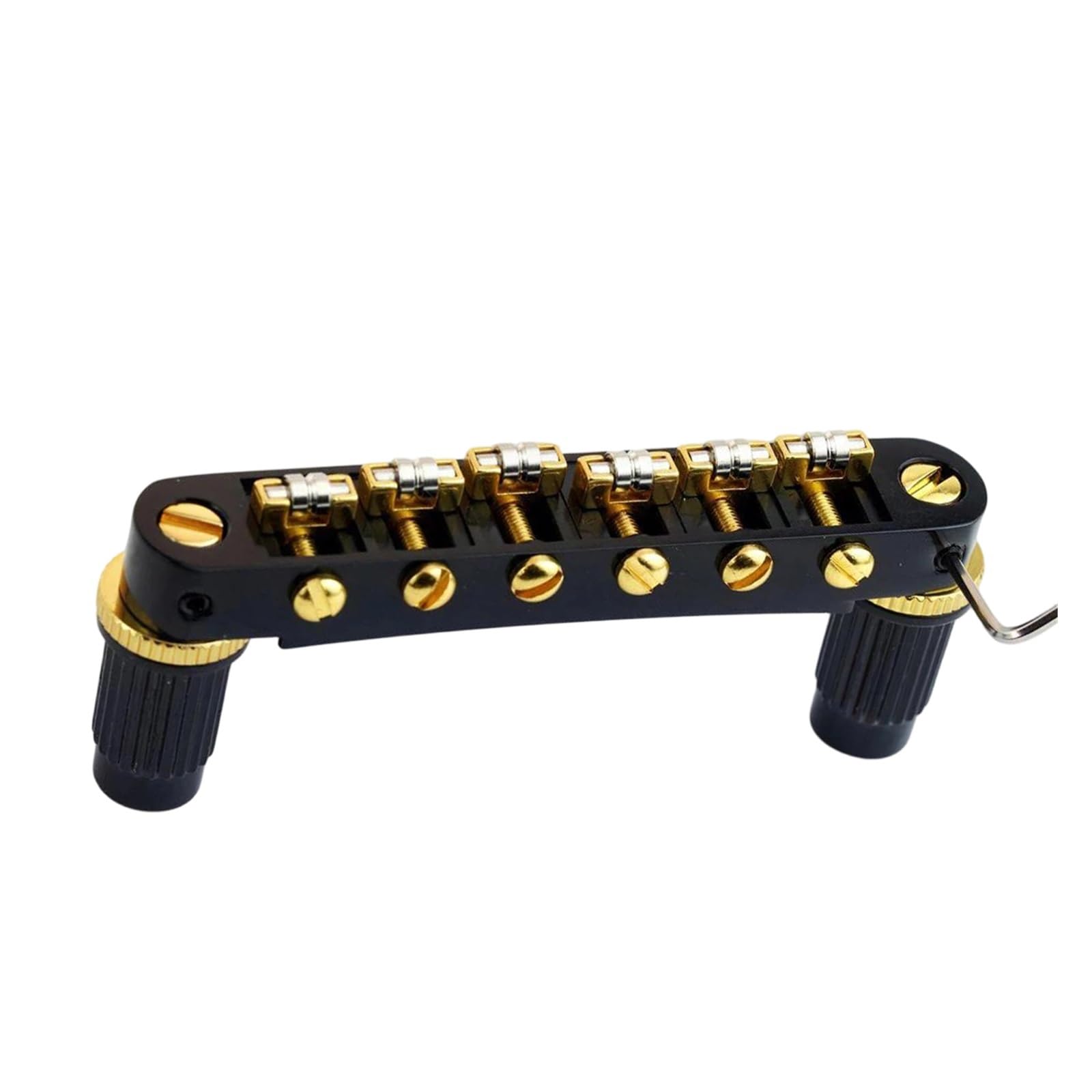 Puente Tipo Rodillo Para Accesorios De Guitarra Eléctrica De 6 Cuerdas | Puente de guitarra(BKGD)