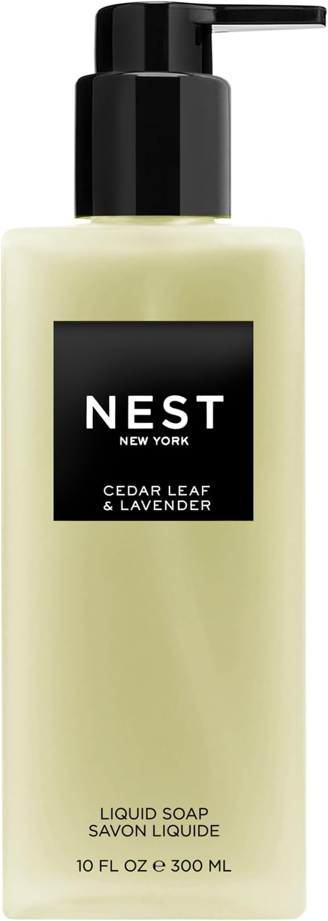 Liquid Soap, Cedar Leaf & Lavender - 10 fl oz - Cleanses & Nourishes Skin - Approx. 300 Pumps Per Bottle - Gluten Free & Cruelty Free